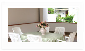 Terrazzino riservato in ogni appartamento